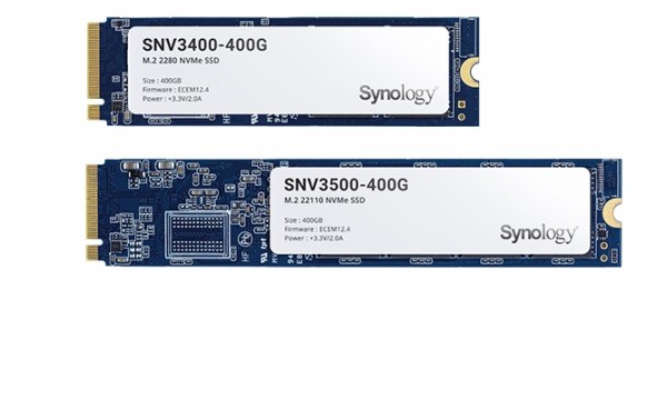Synology SNV3500-400G - Solid-State-Disk - intern - M.2 22110 - PCI Express 3.0 x4 (NVMe)