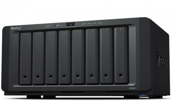 Synology DS1821+(8G) Synology RAM 8-Bay 4TB Bundle mit 4x 1TB Red WD10EFRX