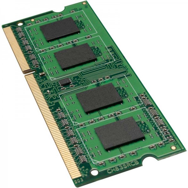Arbeitsspeicher 1GB, DDR3-RAM, SO-DIMM (1066MHz, 204pin, CL7) Synology, Qnap, Notebook-Laptop