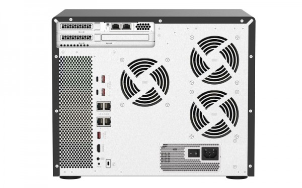 QNAP TVS-h1688X-W1250-64G QNAP RAM 16-Bay 144TB Bundle mit 12x 12TB Ultrastar