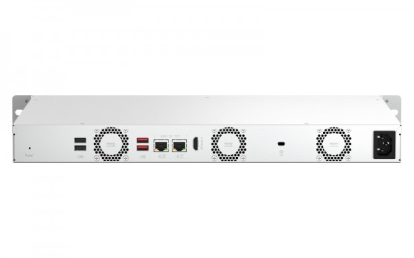 QNAP TS-464eU-4G 4-Bay 56TB Bundle mit 4x 14TB Red Plus WD140EFGX